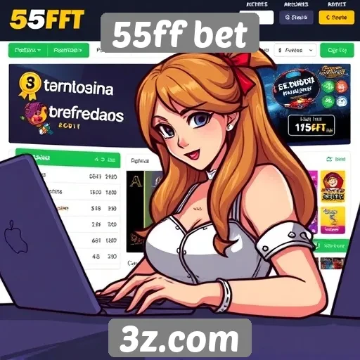 Análise das funcionalidades do site 55ff bet