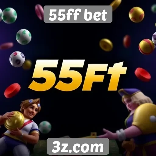 Diversidade de jogos oferecidos pela 55ff bet