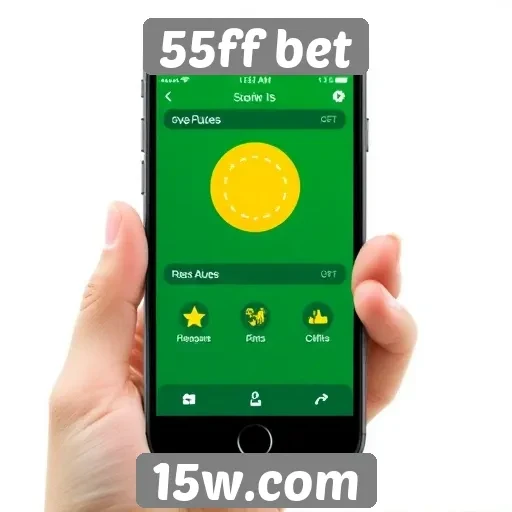 Funcionalidades mobile do site 55ff bet